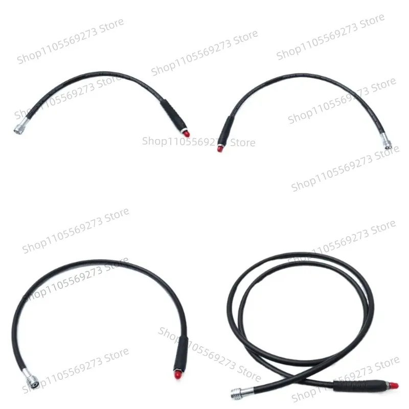 LH07 Scuba Diving Medium Pressure Regulator Hose Rubber Inflator Hose Two Stage Underwater Accessories