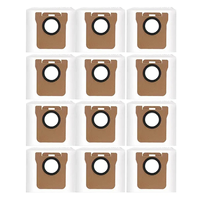 12Pcs Dust Bags for Xiaomi Mijia M30 Pro/C107 Robot Vacuum Cleaner Dust Bags Replacement Spare Parts Accessories