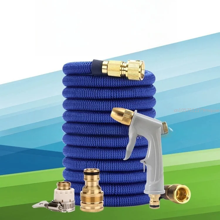 Home Garden Car Wash Watering Magic Automatic Telescopic Water Pipe Gourd Pipe High Pressure Water Gun Car Wash Tool