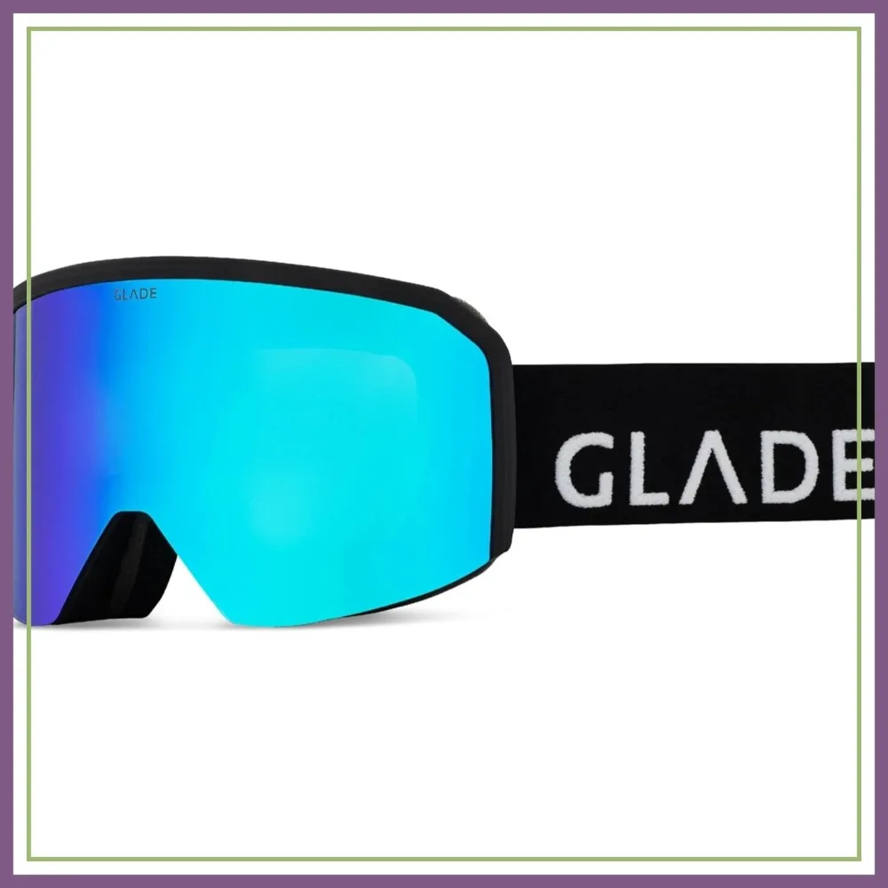 

Anti-Fog Ski Goggles with Interchangeable Lens, 100% UV Protection