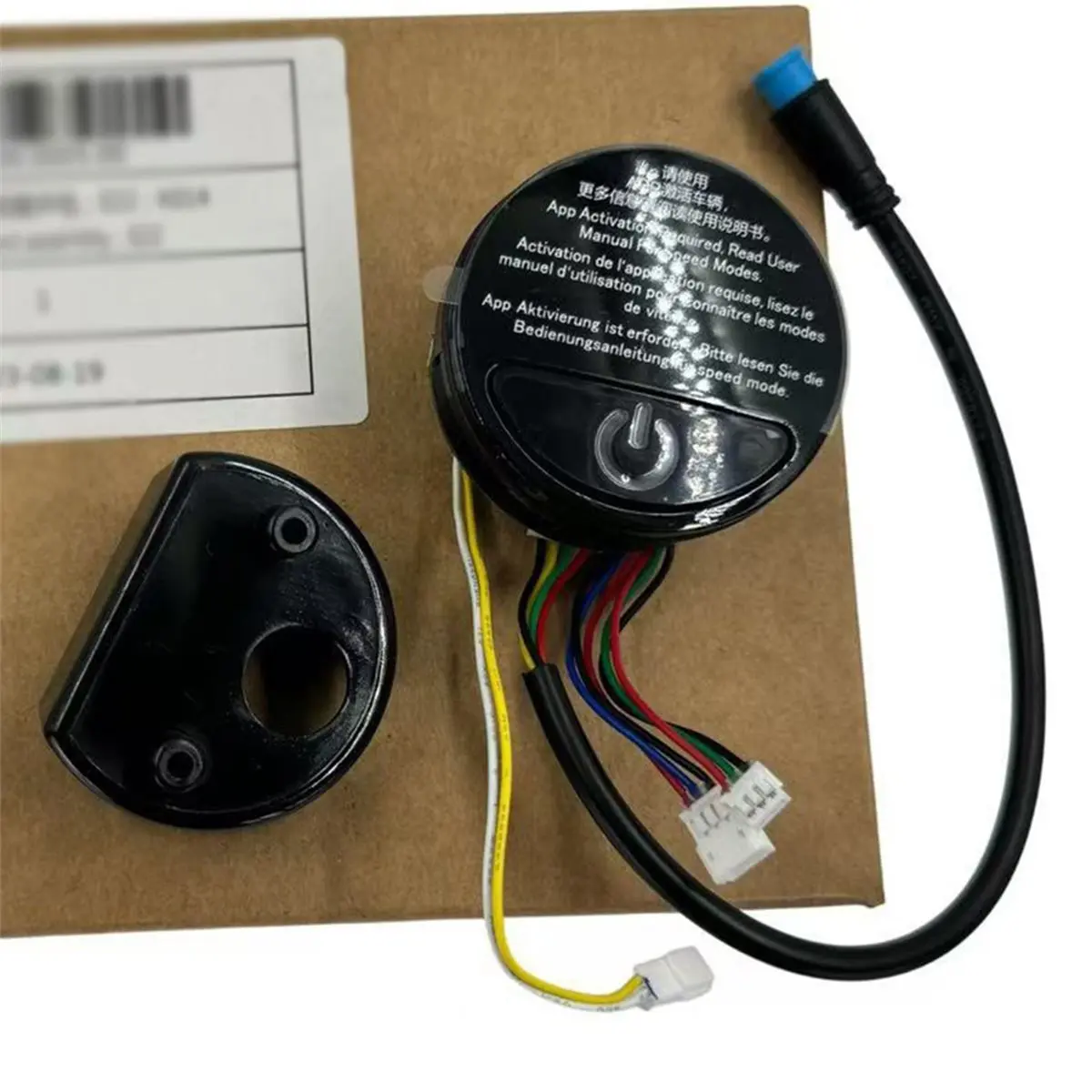 

(BAAY) Электрический самокат: Bluetooth-дисплей приборной панели для Ninebot E25/E45, запасные части для платы управления электросамокатом