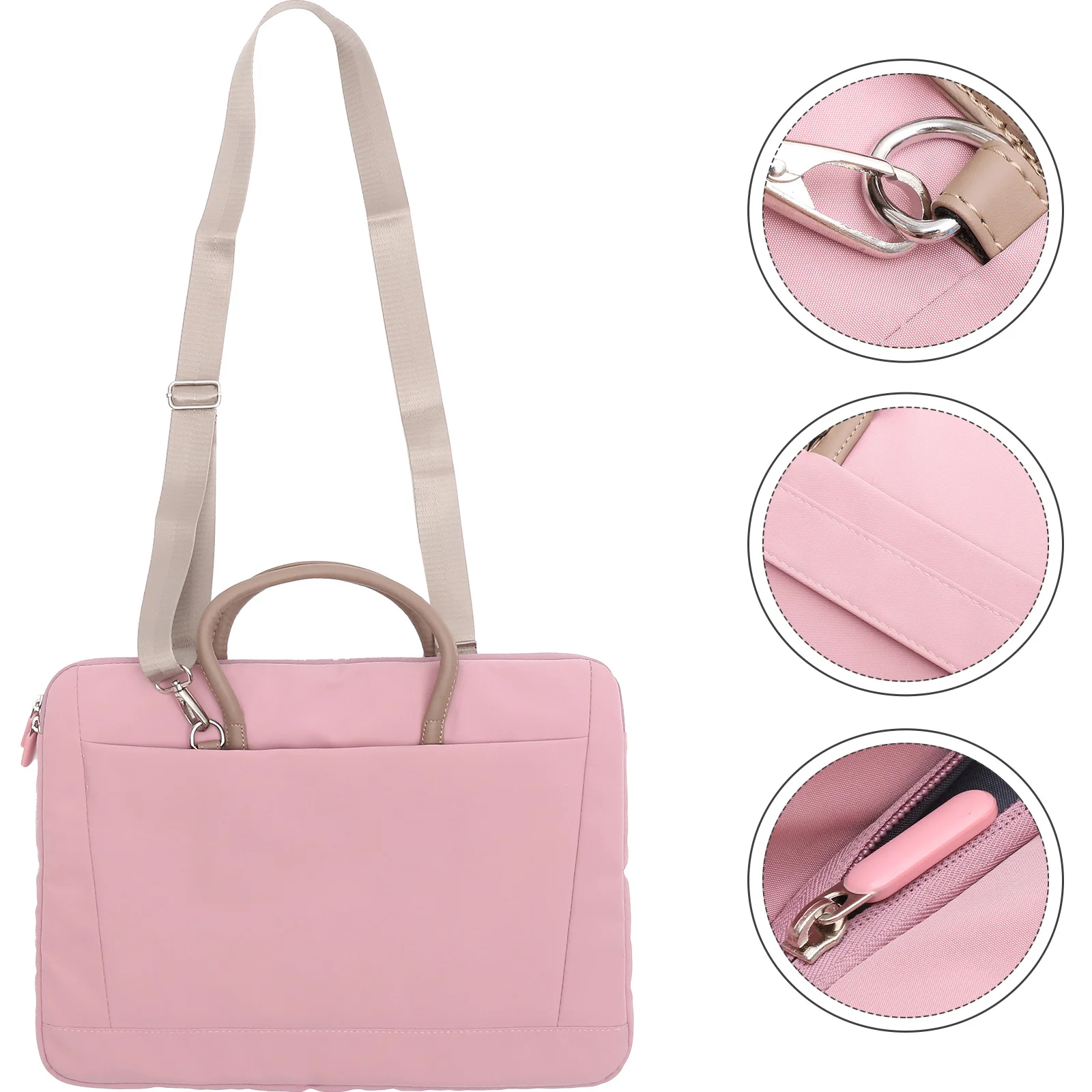 

Lightweight Laptop Storage Bag Polyester Computer Case for Women Business Trip Protection Sleeve Notebook Case