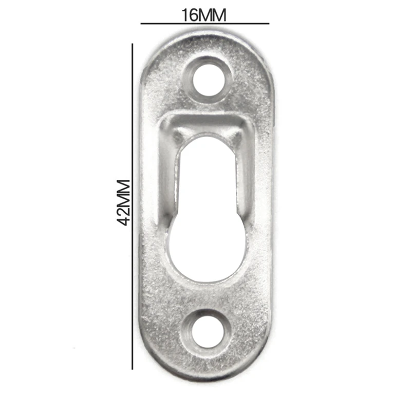 50ชิ้นไม้แขวนรูปภาพ42มม. X 16มม. ตัวยึดรูกุญแจโลหะสำหรับกรอบรูปภาพตกแต่งชุดชิ้นส่วนตู้