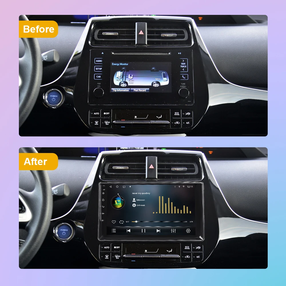 Car Radio For Toyota Prius XW50 2015 - 2020 Video Player Android10.0 DSP 2 din 4G WIFI GPS Navi Stereo Receiver