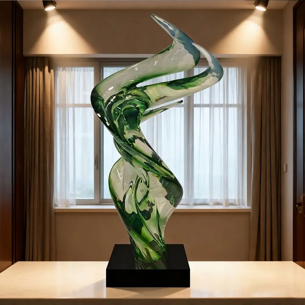 Home decoration, resin fiberglass sculpture, interior living room, hotel lobby decoration, modern new style interior decoration
