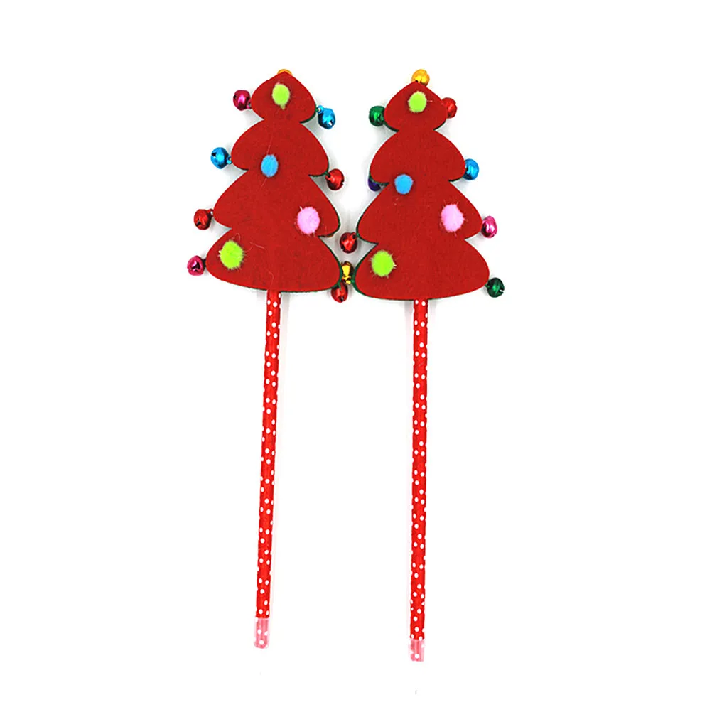 3pcs Christmas Ballpoint Pens Set – Santa, Snowman & Elk Designs, Smooth Writing, Colorful School Gift