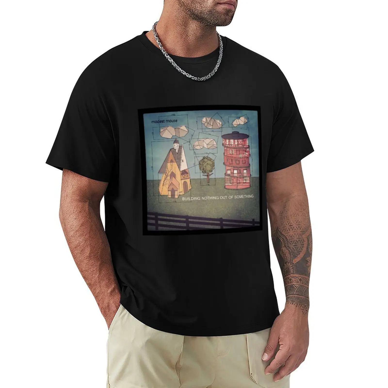 

Modest Mouse building nothing out of something 1 T-Shirt tees sports fans plus size clothes mens white t shirts