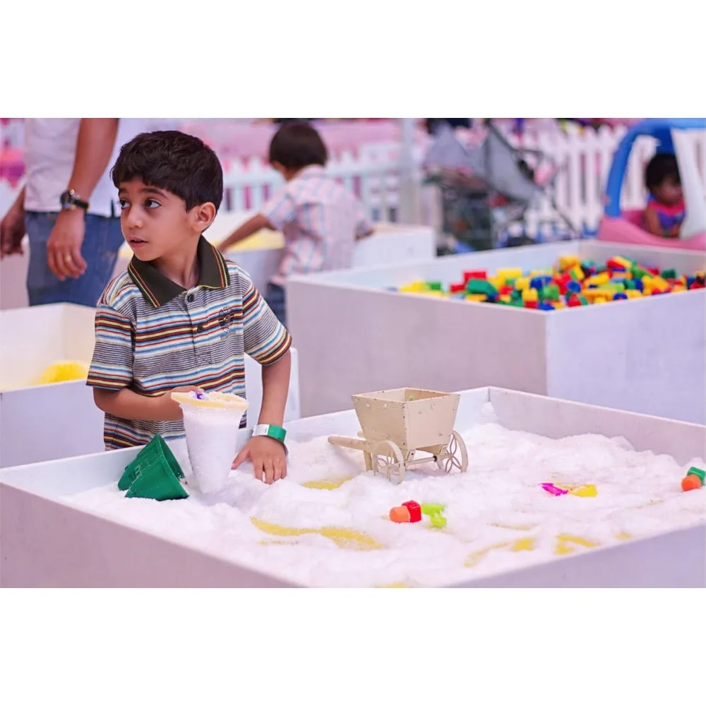 ثلج صناعي مزيف للثلج الفوري، أيضًا رائعًا لصنع الوحل السحابي (180 جالونًا)، ويمكن أن تدوم طوالًا عدة أيام أو أسابيع - ترقية جديدة