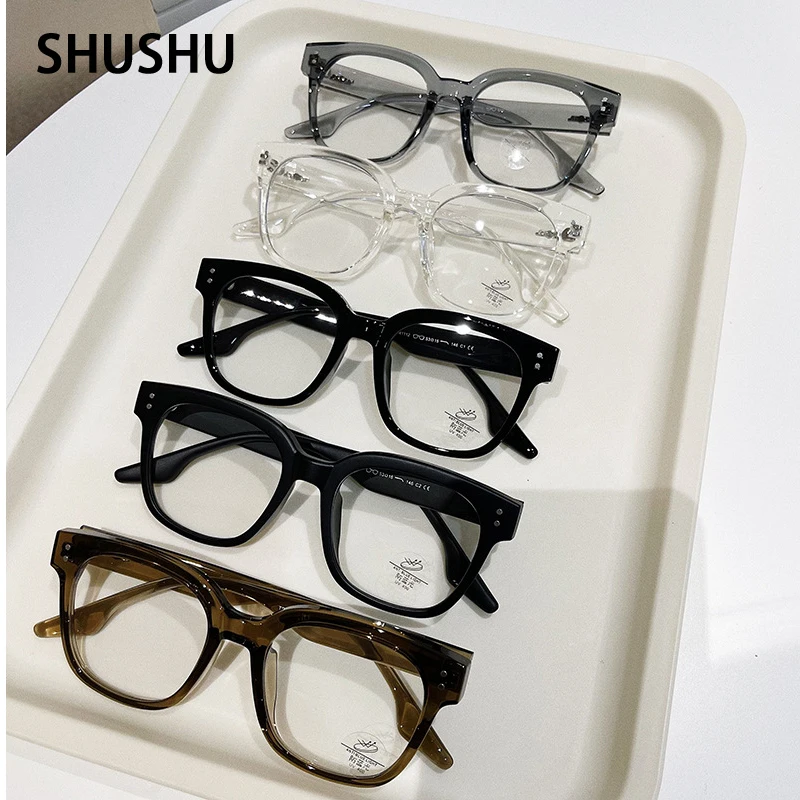 B12 Ladies Square Reading Glasses Anti blue light Rivet Decorative Frame Clear Reading Computer Top Quality 0.+50.+75.+100.+150