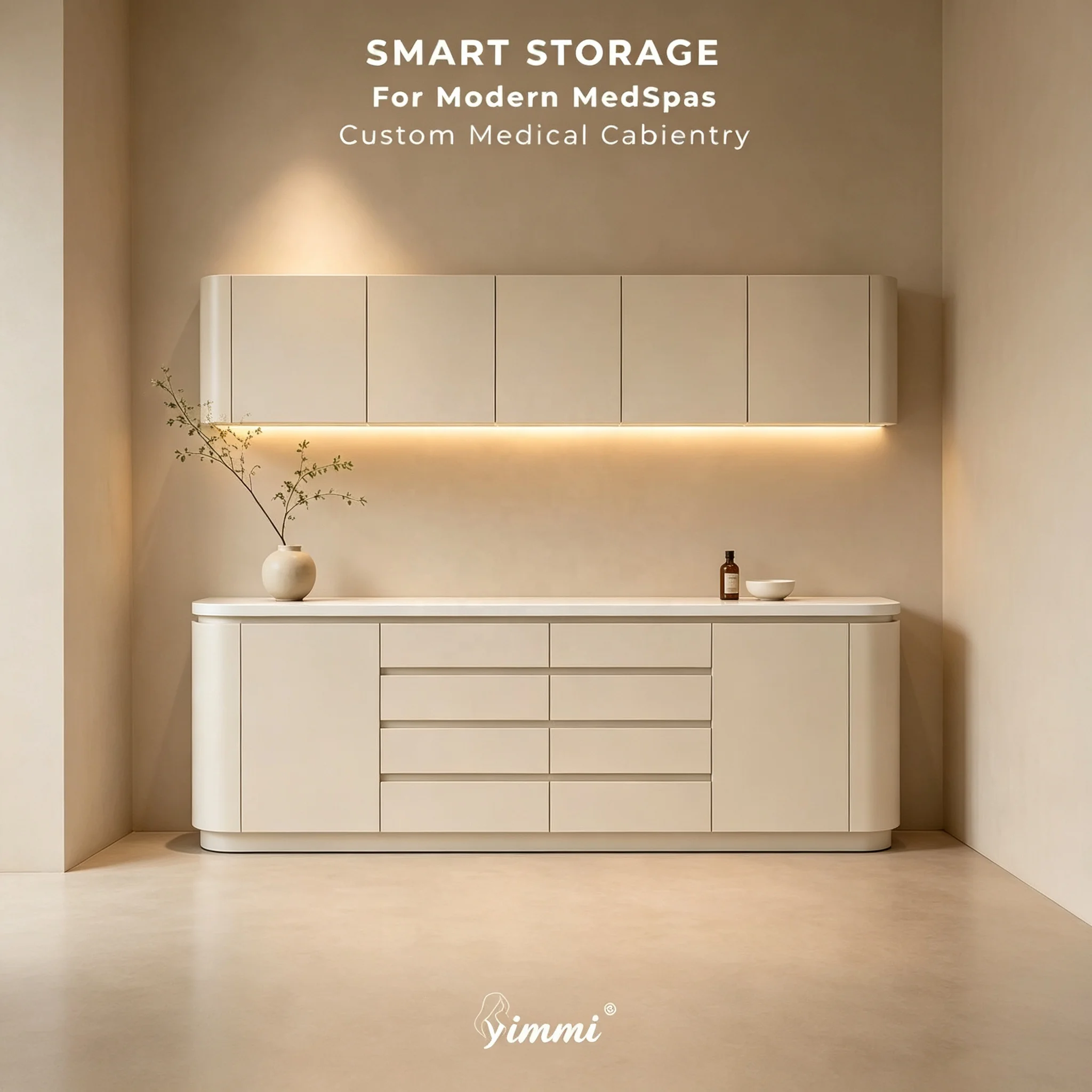 Custom  Cabinet with Sink  Workstation Medical Furniture  Clinic Cabinet