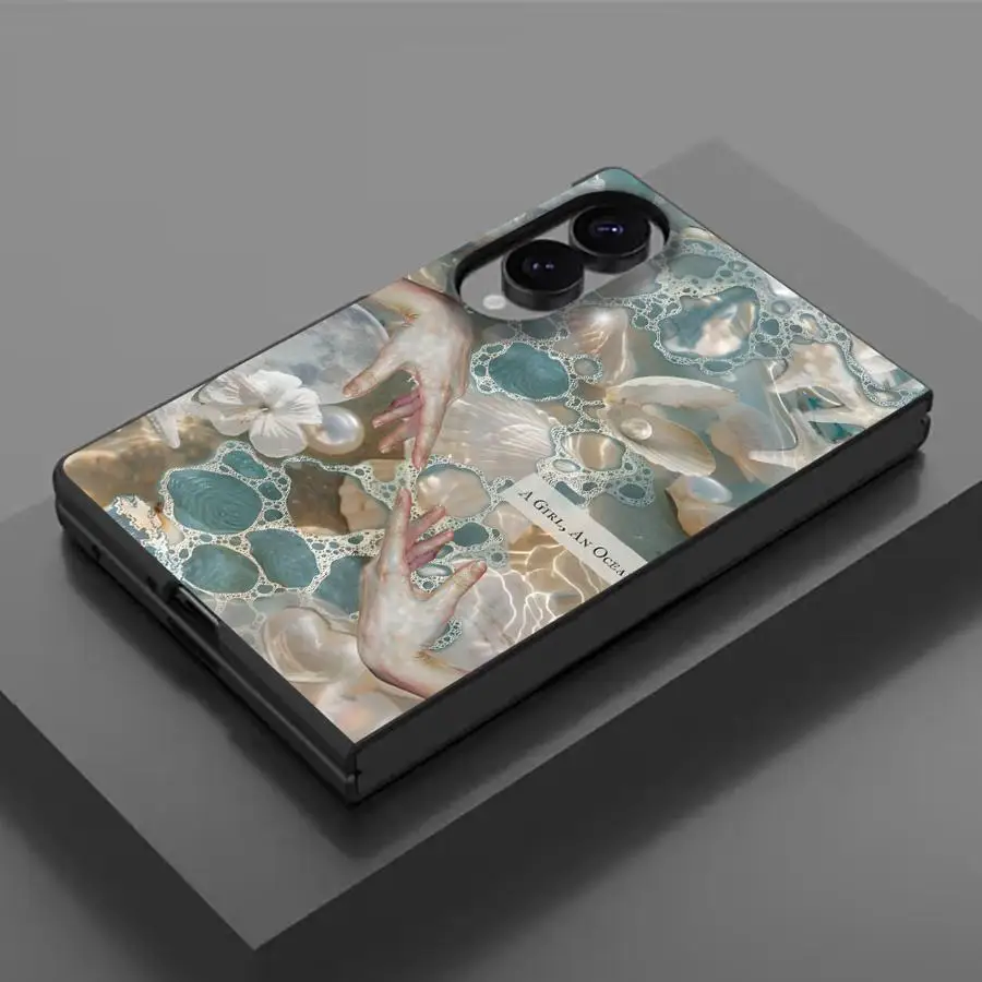 Gorgeous Collage Shell Case for Samsung Galaxy ZFold8 Z Fold8 Wide ZFold Wide Z Fold 8 Luxury Phone Cover