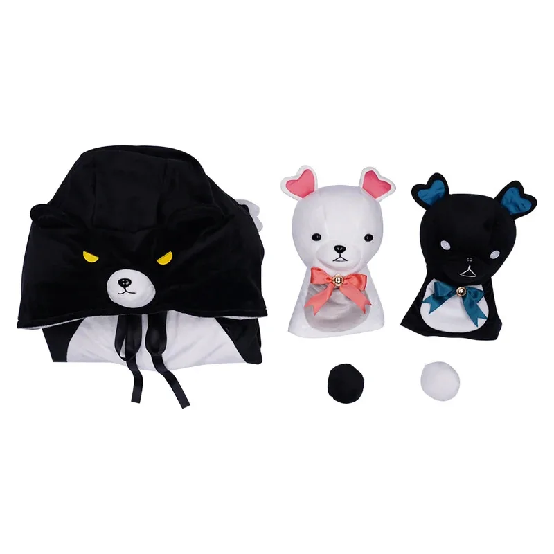 Kuma Kuma Kuma Bear Yuna Cosplay Cute Sleepwear Costume One-piece Double-sided Pajamas Adult Women Halloween Carnival Suit