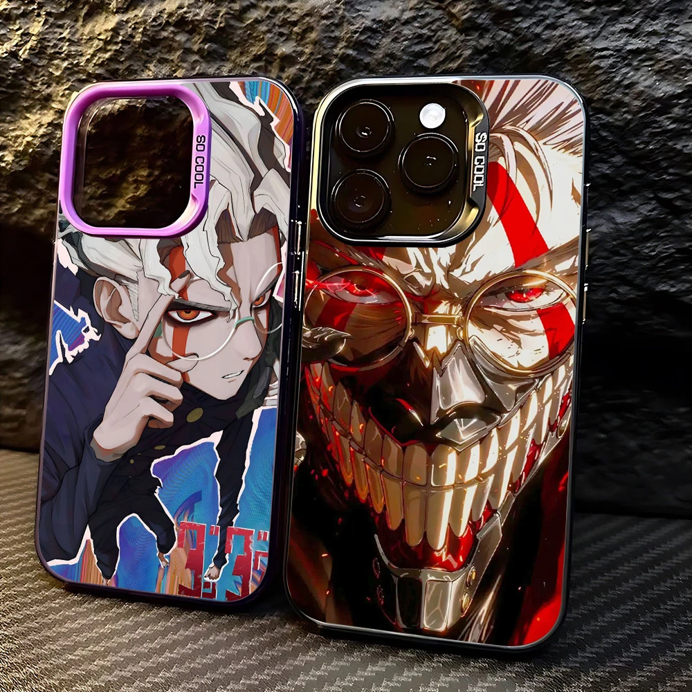 Anime D-Dandadans Phone Case for IPhone 16 15 14 13 12 11 Mini Pro Max X XR XSMAX 8 7 Plus Anti Fall Matte Back Cover