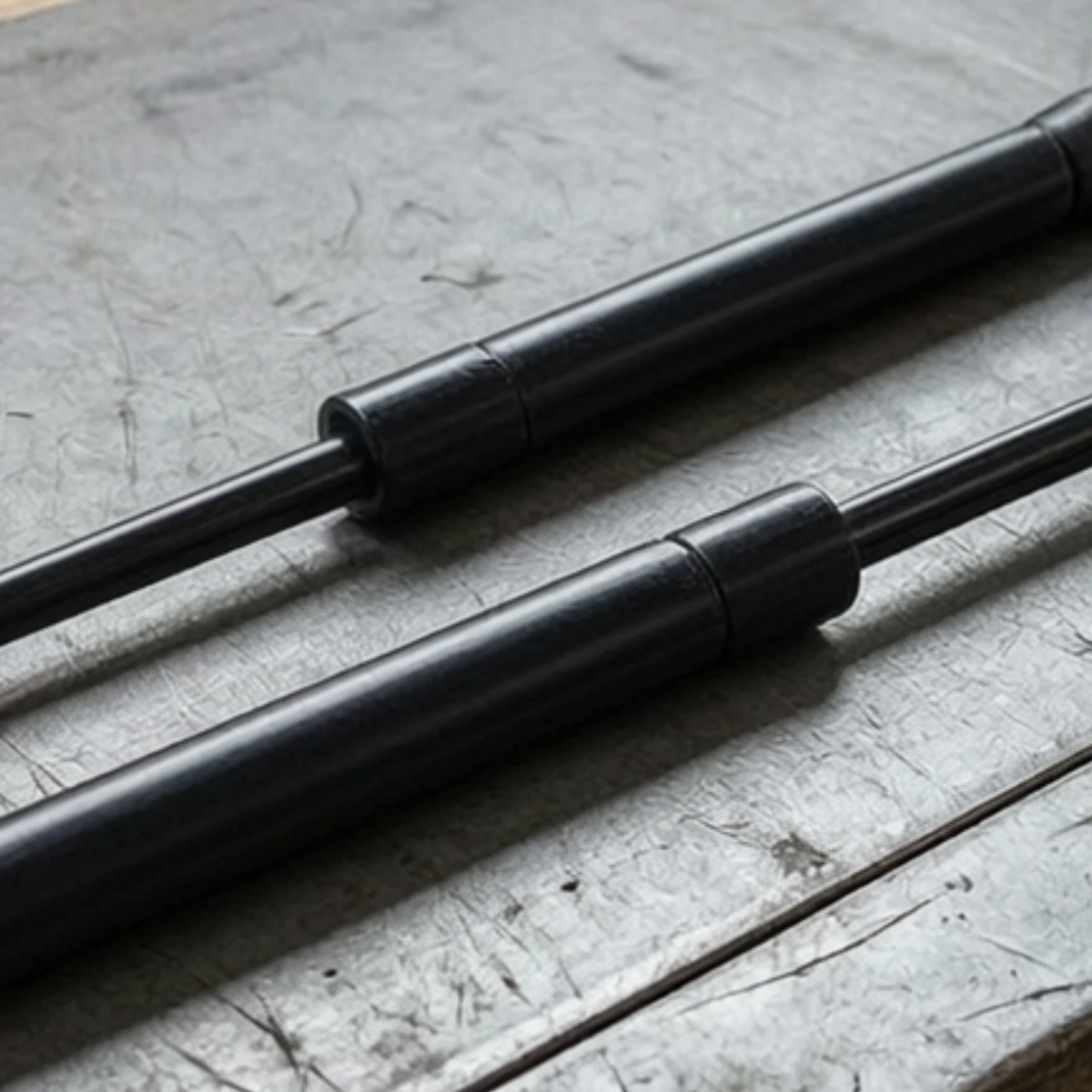 2 Pieces Gas Spring 660 N Rated Force Hood Gas Spring Shock Car Part Black for Engine Bay Access