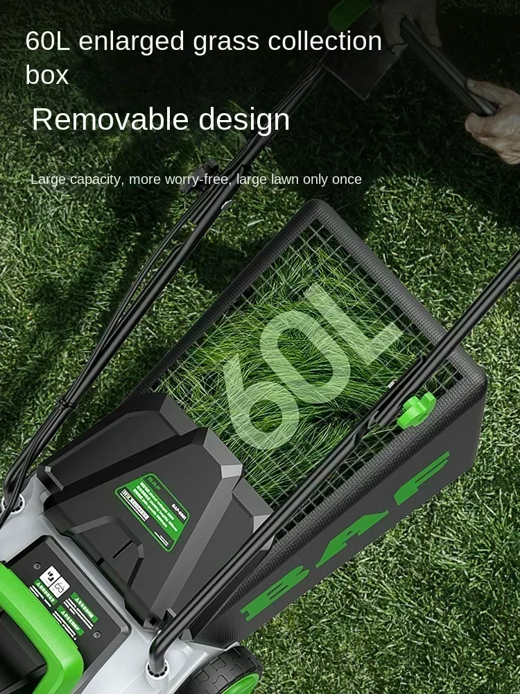 220V New Electric Lawn Mower with High Power for Small Gardens and Multifunctional Home Use C