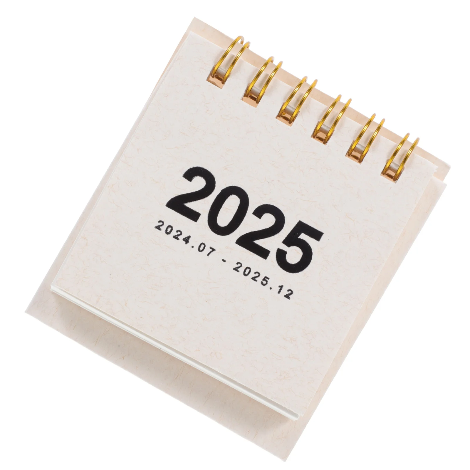 Desk Calendar 2024-2025 Mini Size Monthly Flip Planner Writeable Surface for Home Office Organization Motivational Daily