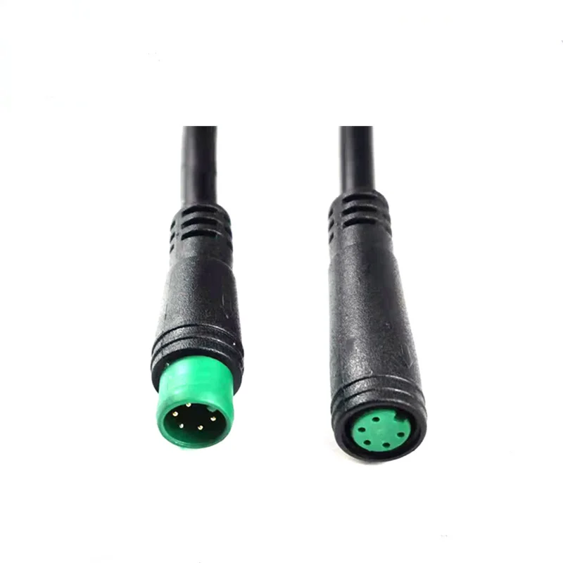 Julet Cable Ebik 5 Pin Conversion Convert Line Waterproof Extension Cable Wire for Throttle Display Ebrake Light