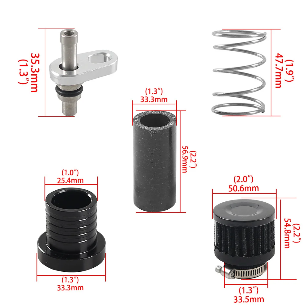 Bombardier Can Am Maverick X3 Motorcycle Modified Pressure Relief Valve Kit Suitable for 2017-2022