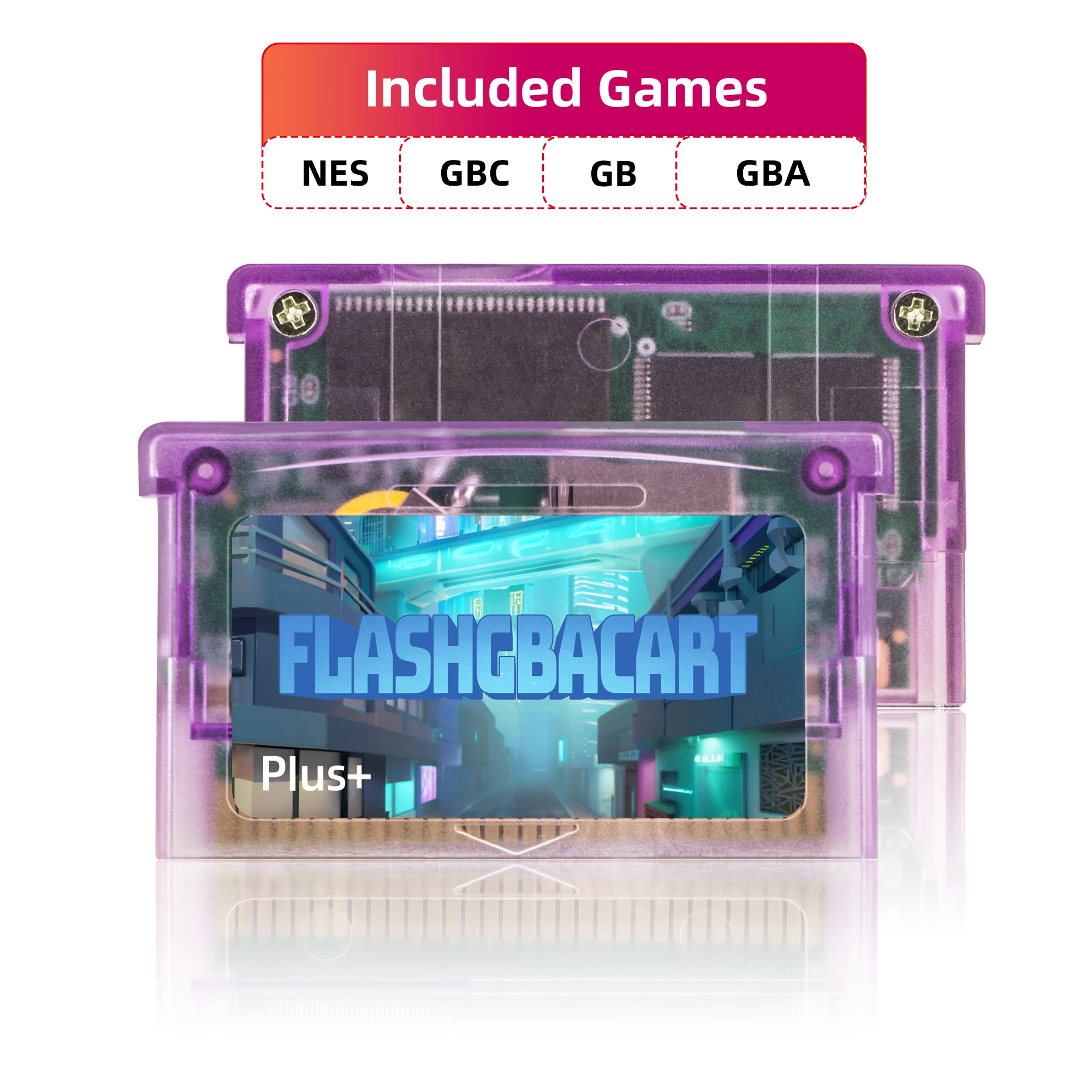 FlashGBACart For Game GBA Cart Plus+ Backup Device RTC Compatible with GBA GBC GB Retro Games Accessories view 2