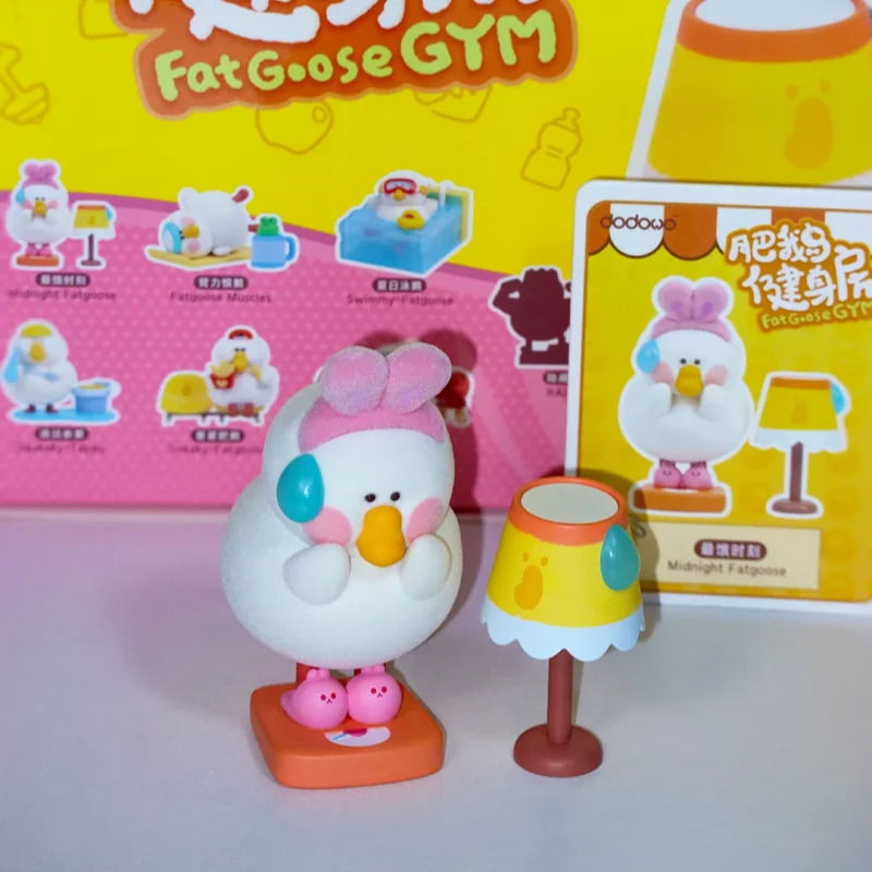 Echte Fatgoosegym Serie Blind Box Geburtstag Geschenk Exquisite Handgemachte Ornamente Hochwertige Kawaii Spielzeug Für Mädchen Und Kinder