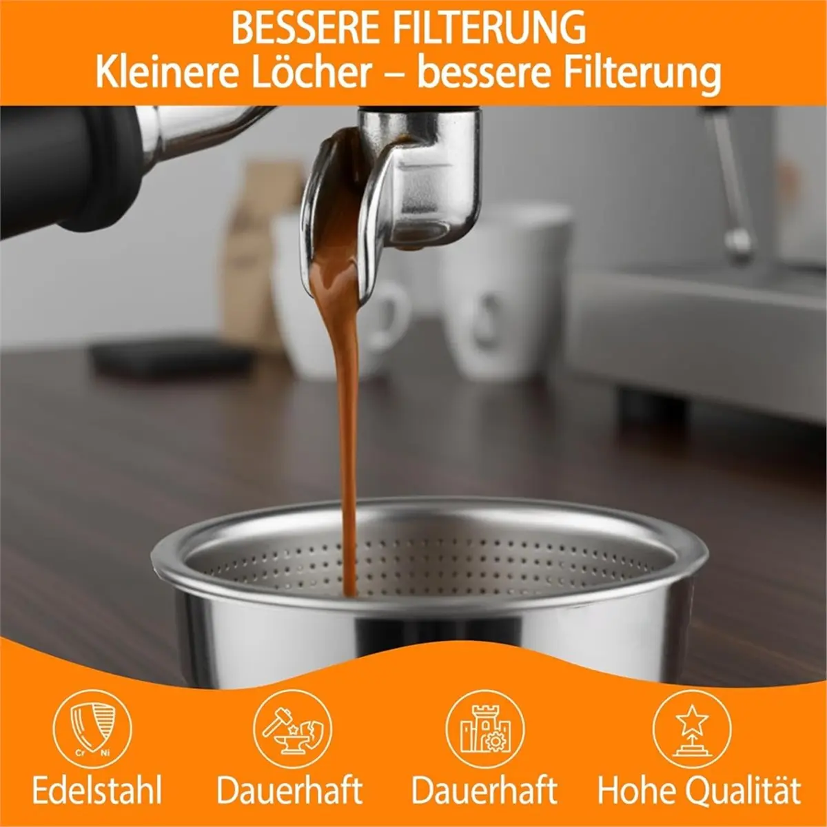 

Кофейный фильтр-портафильтр для Dedica, 3 шт. (высокий, средний и низкий), бездонный портафильтр 51 мм, аксессуары для эспрессо