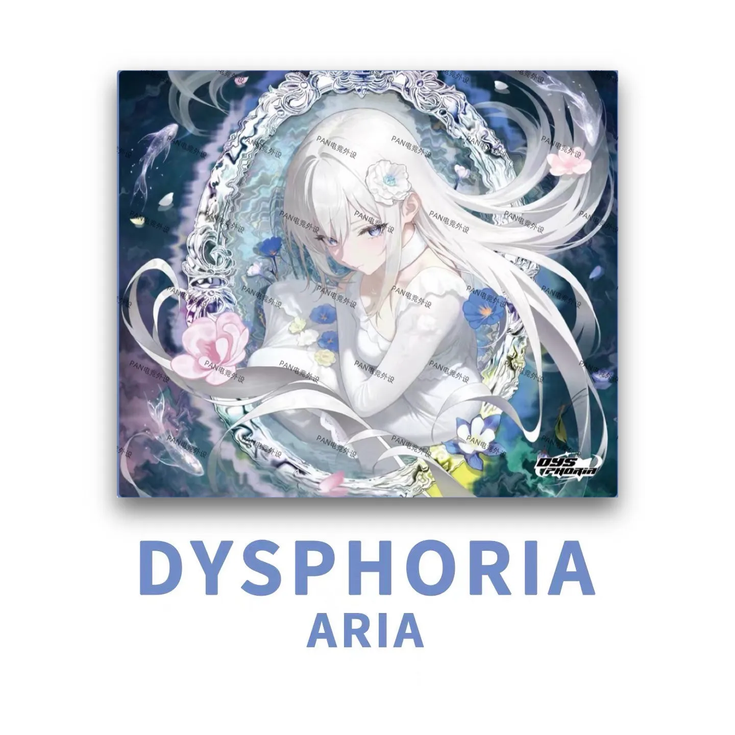 PAN Esports Dysphoria ARIA Glass Gaming Mousepad FPS Both Speed And Smooth Mouse Pad For VALORANT TTK CSGO PC Accessories Gifts