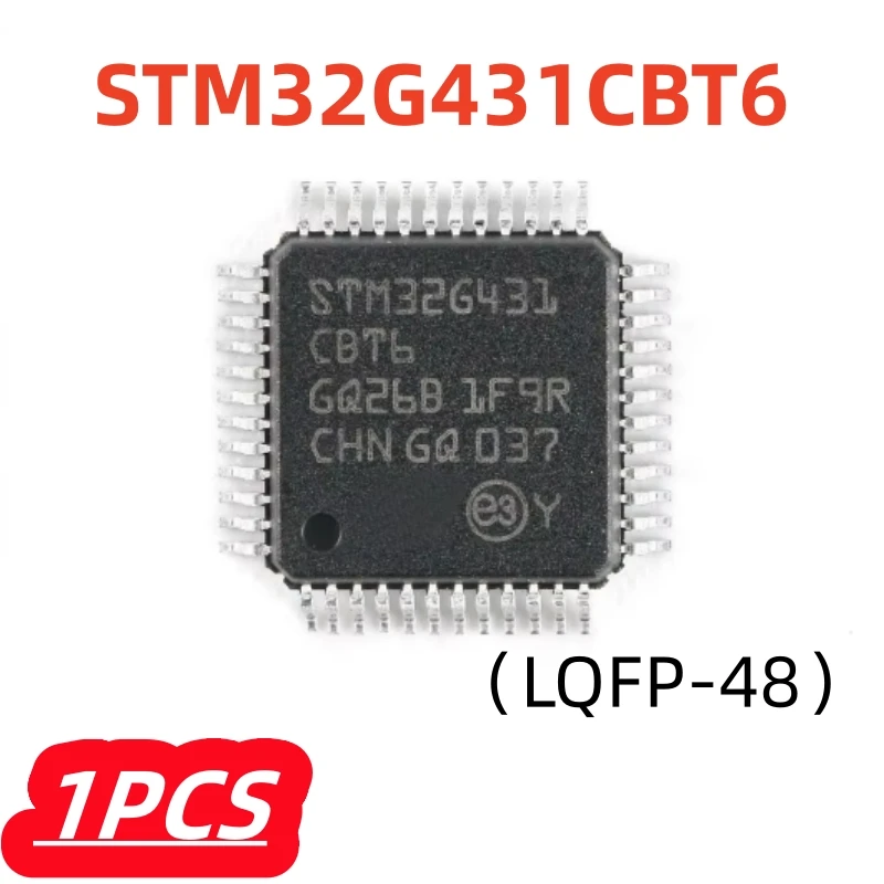 1Pcs/lot New STM32G431CBT6 LQFP-48 STM32G431 STM32 G431CBT6 LQFP48 Cortex-M4 32-bit Microcontroller MCU IC Controller Chip