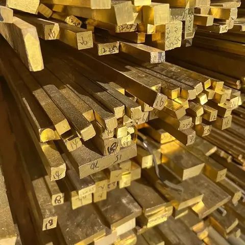 황동 사각 바/봉/스톡 10mm 20mm 25mm 30mm 35mm 40mm 45mm 50mm 55mm 60mm 65mm 70mm 75mm 80mm