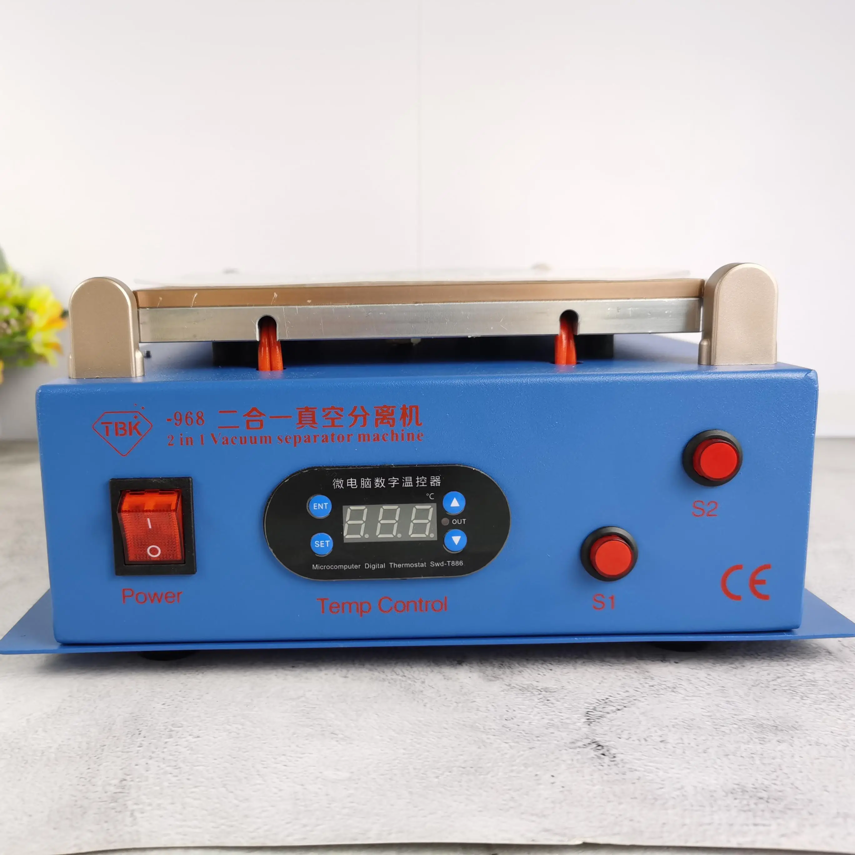 Tbk 968 Fabriek Directe Verkoop 2 In 1 Vacuüm Lcd Separator Voor Mobiele + Lcd-Scherm Reparatie Machine Voor Mobiel