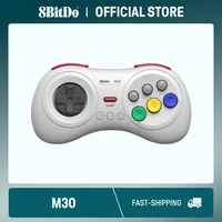Mando Bluetooth 8Bitdo M30 para Nintendo Switch PC macOS y Android con estilo Sega Genesis Mega Drive