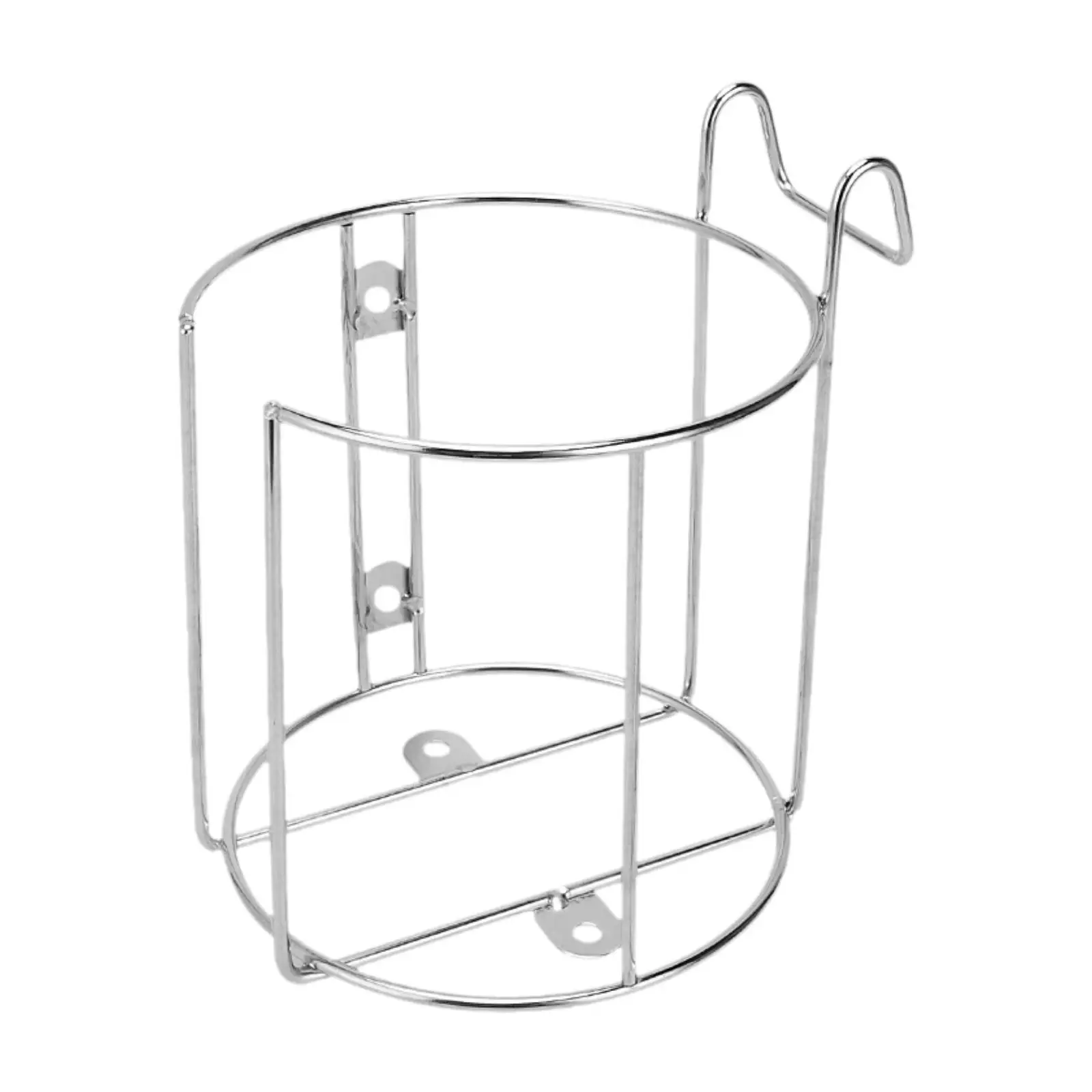 

Shopping Cart Cup Holder Sturdy Wear Resistant Easy to Install Practical Stainless Steel Water Bottle Organizer for Milk Bottle