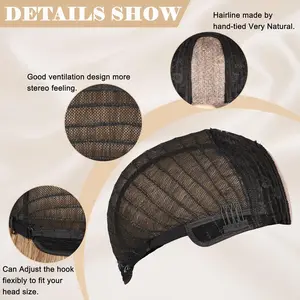 Lange synthetische Wags aus mangelnder Blutwischung für Frauen 26 Poleged vermitteln natürlichen Boden aus. 12 Hauptverkauf Blonde Höschen - №10