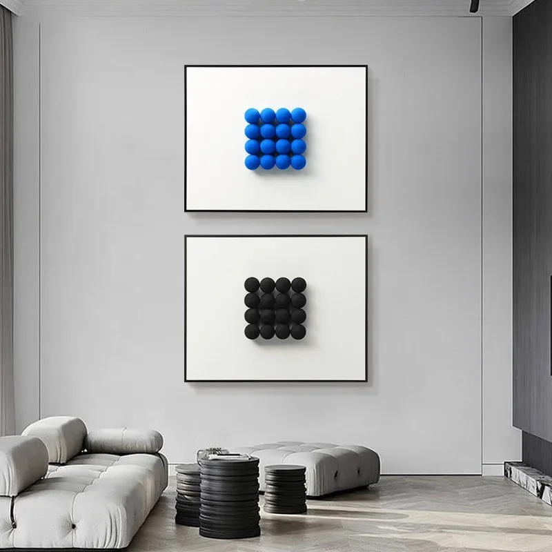 Spherical Wall Decoration Painting Modern Living Room Inlay Paintings Abstract Decorative Painting Art Home Aesthetic Room Decor