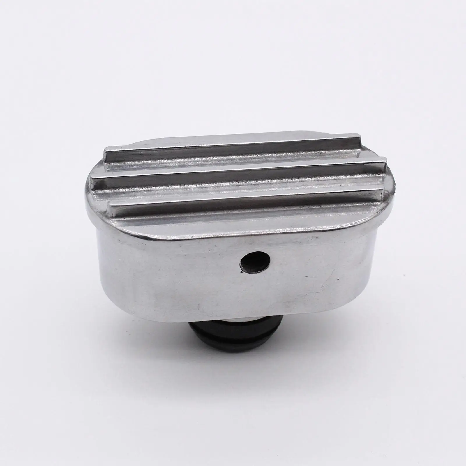 Valve Cover Breather Pcv Combo Kit, Easy to Install, Polished, High Performance Professional Finned Aluminum for Hot Rod