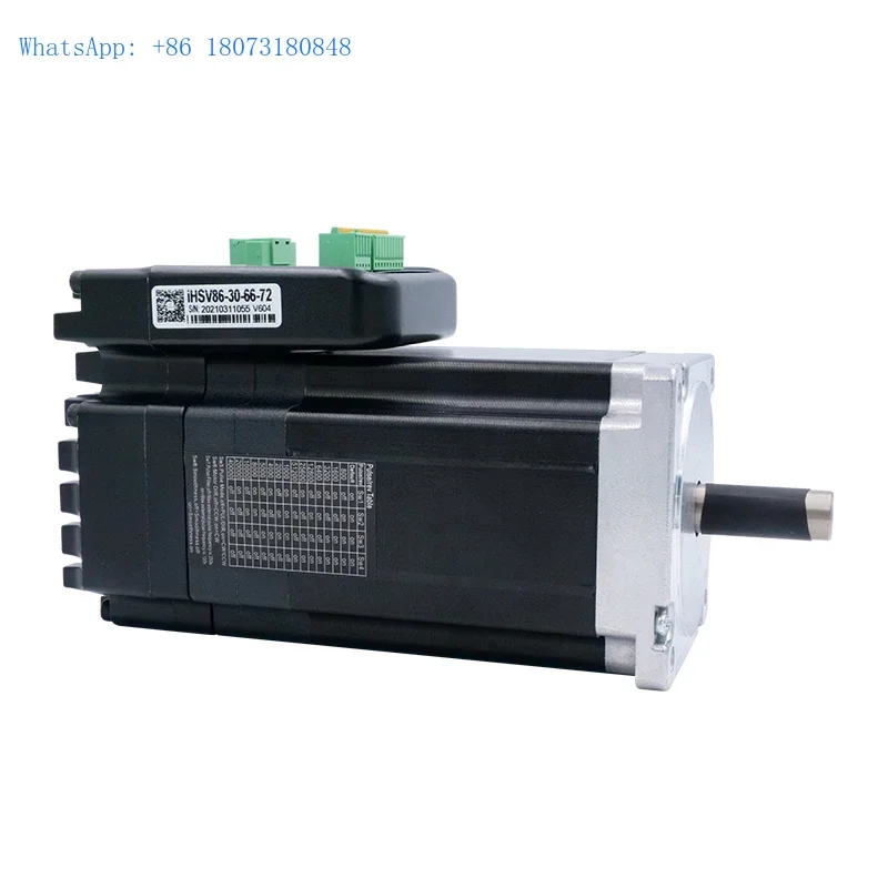 

iHSV86-30-66-72 660 W 72VDC 3000 rpm 2.1NM 13.1A Outlet 1000 line encoder Integrierte Servo Motor