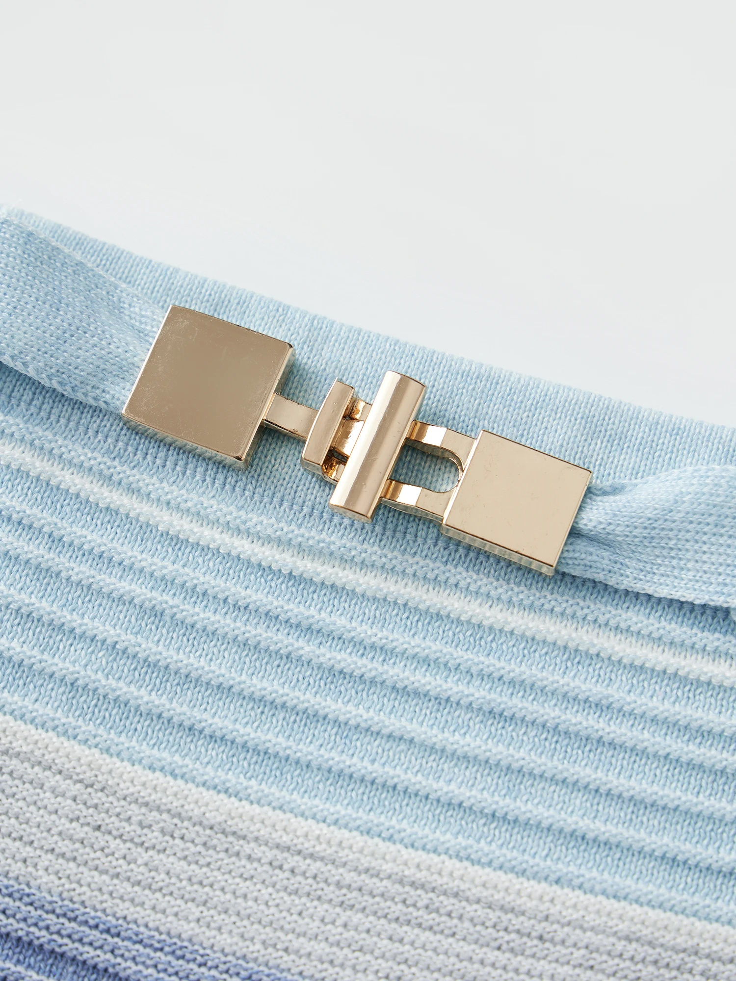 Ensemble en tricot rayé pour femmes, haut caraco sans manches avec bretelles Spaghetti et Mini jupe taille basse, tenue d'été 2 pièces