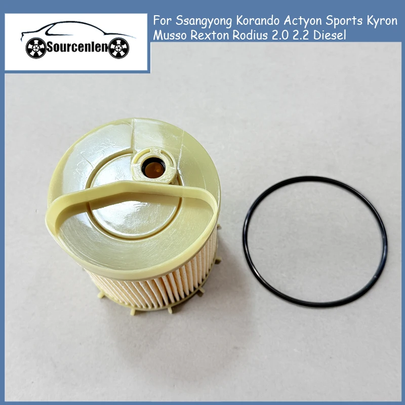 2247634000 Diesel Fuel Filter For Ssangyong Korando Actyon Sports Kyron Musso Rexton Rodius 2.0 2.2 Diesel Engine K2247034000