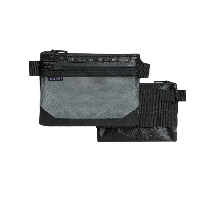FIRSTWOLF Fish Sink Transparent Tactical Pouch (Model: FDY-14) - Waterproof EDC Waist Pack & MOLLE Organizer with Visual Window​
