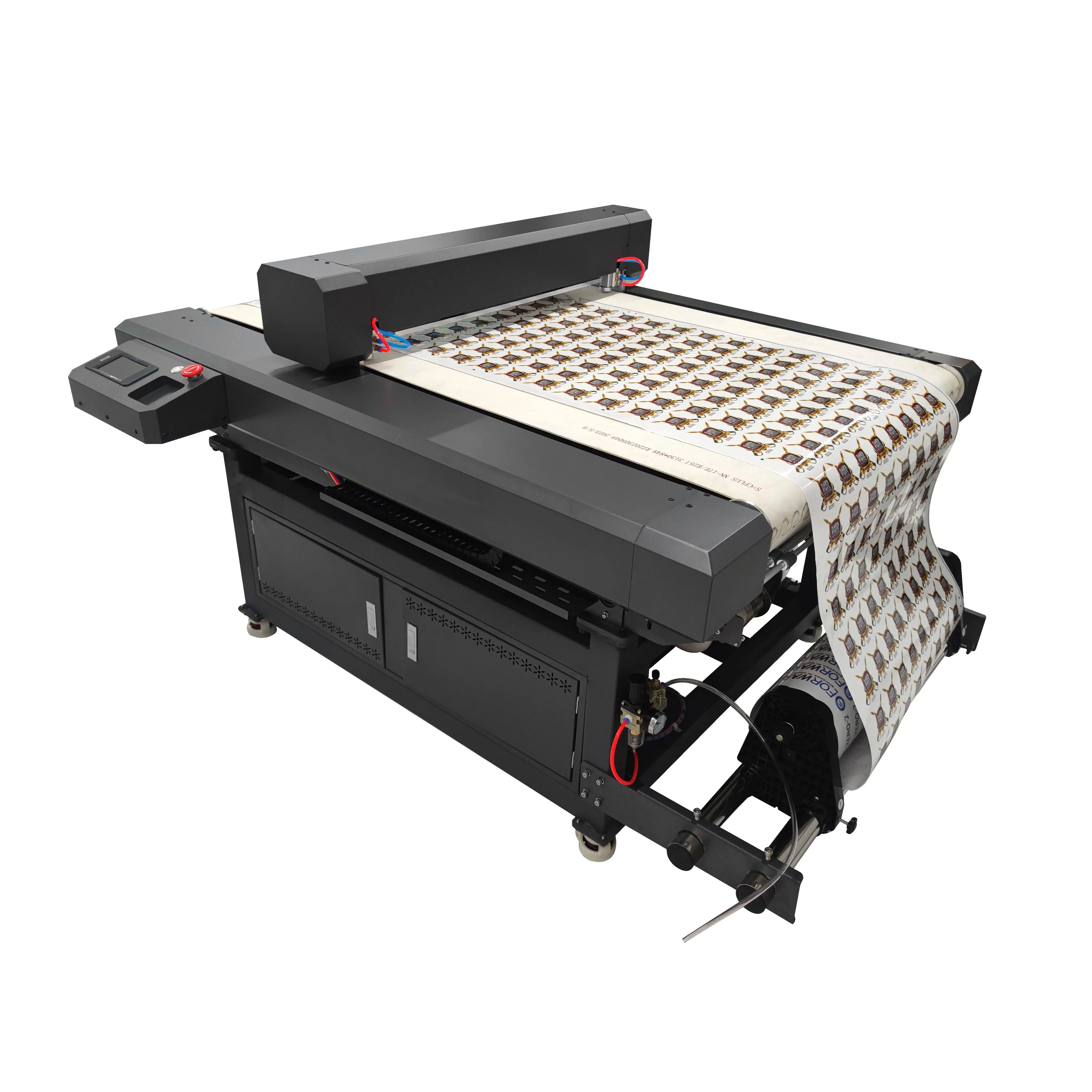 High Quality CNC Double Blade Fixed Platform Die Cutting Machine Vinyl Sticker Plotter For Fully And Kiss Cutting