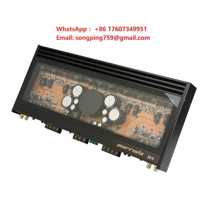 M4 High Performance Car Powerful  Amplifier 140*4w RMS REAL POWER 14.4V