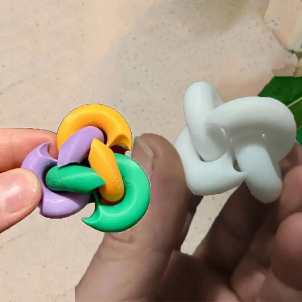 Cubo plegable infinito relajante, cubo plegable iluminado giratorio ligero, juguetes sensoriales 3D para niños y adultos