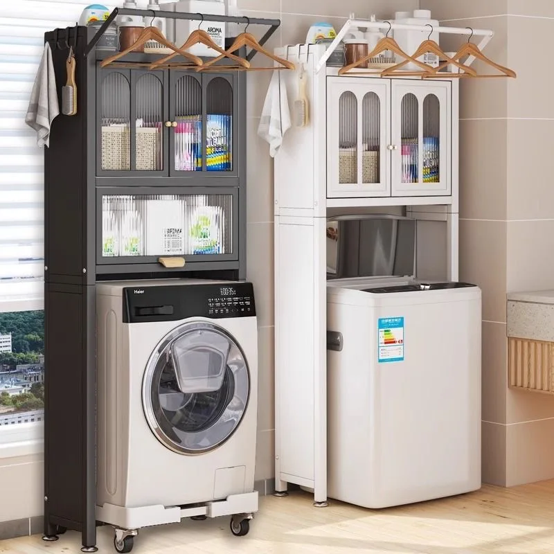 

Bathroom Washing Machine Shelf Above Shelf Toilet Toilet Shelf Balcony Roller Pulsator Storage Rack Storage Cabinet
