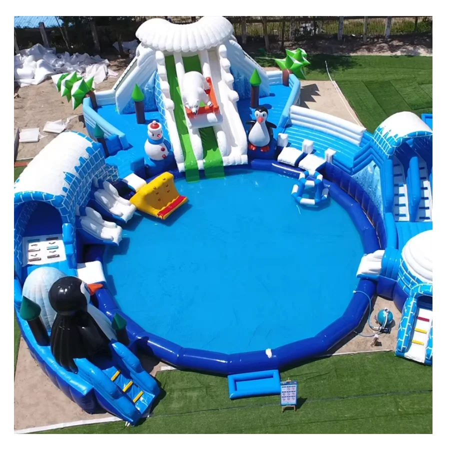 Factory Price Inflatable Water Slide Inflatable Water Park Water Slide Inflatable