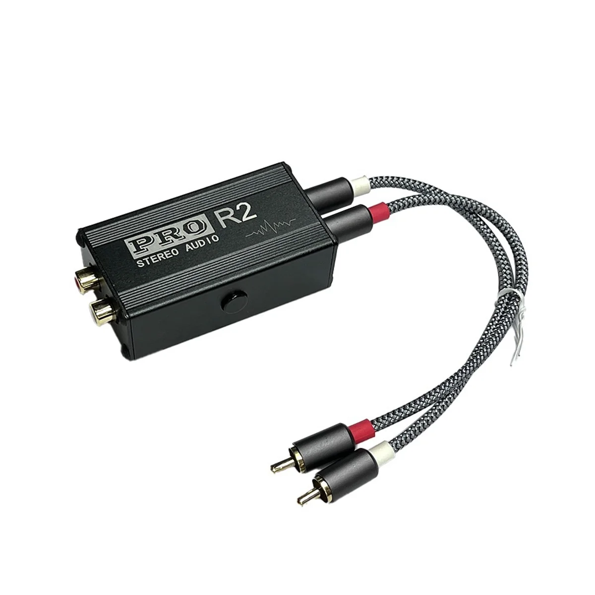 Ground Loop Audio Isolator Audio Noise Filter RCA peredam bising Isolator peredam kebisingan sinyal Audio untuk PC