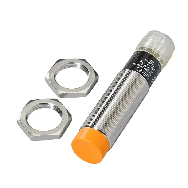 IG5588 M18 Inductive Proximity Sensor 8mm Sensing PNP NO 10-36VDC M12 4Pin IP67