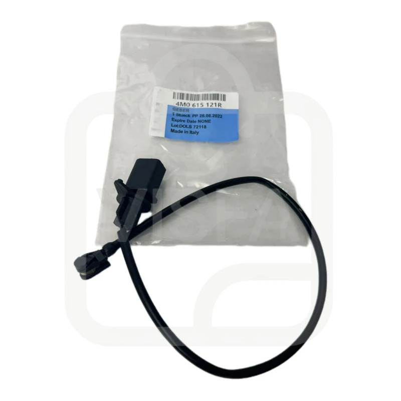 1PC OEM Front/Rear Brake Pad Wear Sensor 4M0615121R 4M0615121P for AUDI Q7A6 4MB Volkswagen Brake Induction Wire 4M0615121AB