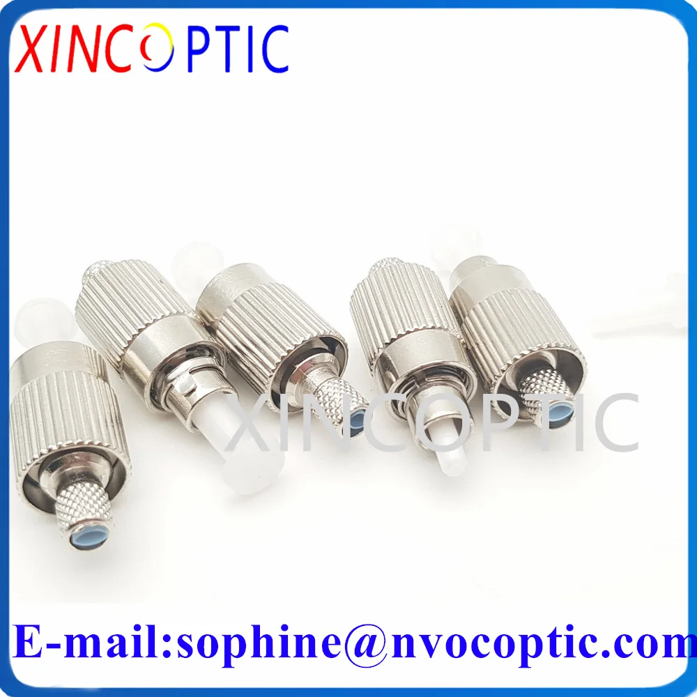 

FC DX SM Fiber Connector,FC/UPC APC Single Mode 2.0mm Duplex Dual Fiber Optic Connectors with Ceramic Ferrule Fibre Optical Cord