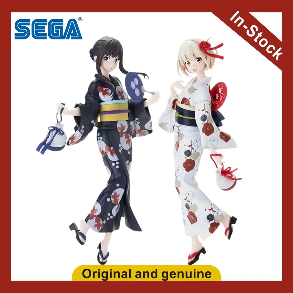 Original SEGA Luminasta Rikoris Nishiki Chishu Inoue Takina Kagepin Figures Action Figures Models Toys Gifts in Stock