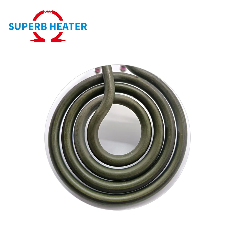 220V 800W Air Dry-Burning Tubular Heater Industrial Electric Heating Element for Sintering Furnace