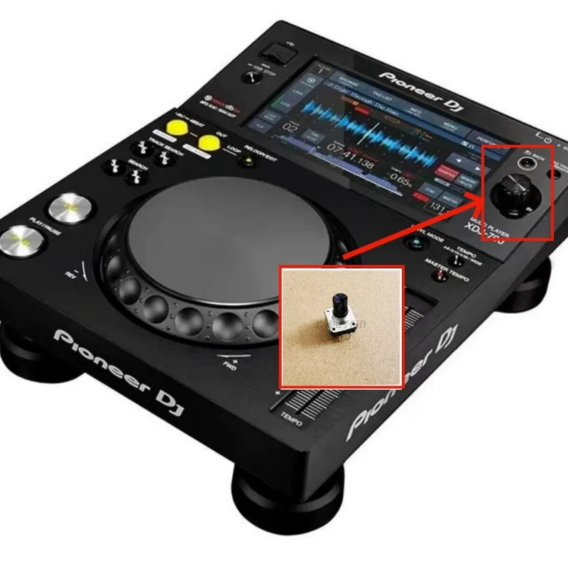 Original Pioneer CDJ900nexus DDJ-SB SZ WEGO3 DJing Song Selection Potentiometer Knob DSX1082
